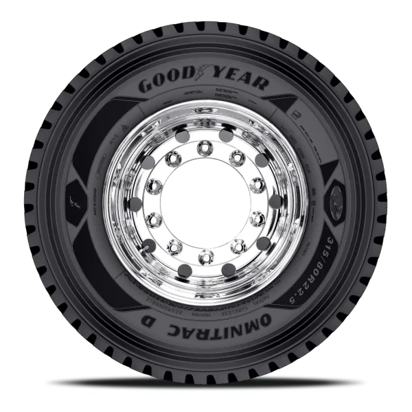 Pneu Goodyear Omnitrac D — vue 3