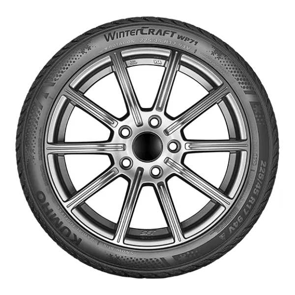 Pneu Kumho WinterCraft WP71 — vue 5